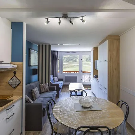 4 Pers, Balcon Sud Face Pistes, Cuisine Equipee, Skis Aux Pieds - - Fr-1-404-7 Appartement La Mongie
